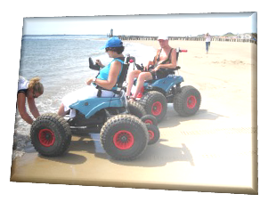 Toegankelijk strandhuisje