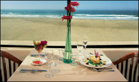 uitzicht slaapstrandhuisje